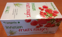 Franprix infusion fruits rouges