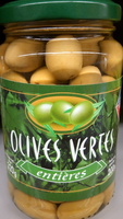 Olives vertes entières