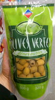 Olives vertes dénoyautées