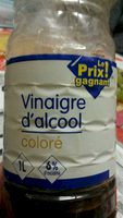Vinaigre d'alcool Coloré