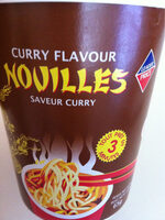Nouilles instantanées, saveur curry