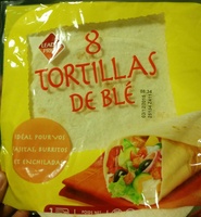 8 tortillas de blé