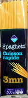 Spaghetti cuisson rapide 3 mn