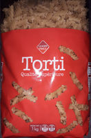 Pâtes, Forme Torti, 1 Kilo, Marque Leader Price