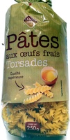Pâtes aux œufs frais - Torsades