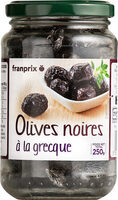 Olive noire à la grecque