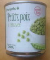 Petits pois extra fins