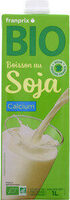 Boisson soja enrichie en calcium bio