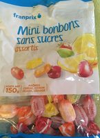Mini bonbons sans sucre assortis