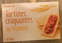 Tartines craquantes au froment