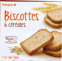 Biscottes 6 cereales