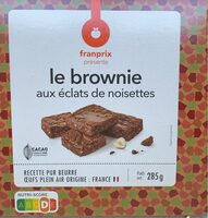 Brownie aux éclats de noisettes