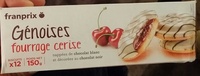 Genoises fourrage cerise