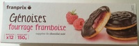 Génoises fourrage framboise