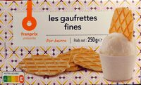 Gaufrettes fines