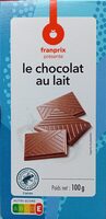 Tablette degustation chocolat au lait