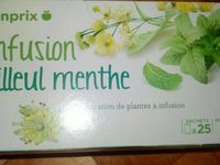 Infusion tilleul menthe