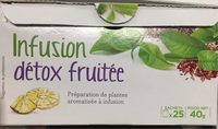 Infusion détox fruitée
