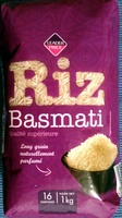 Riz Basmati qualité supérieure