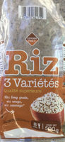Riz 3 Variétés