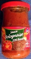 Sauce Bolognaise (20 % Bœuf)