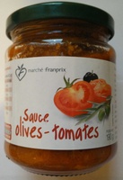 Sauce olives-tomates
