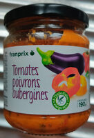 Sauce tomates poivrons aubergines