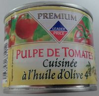Pulpe de Tomates Cuisinée à l'Huile d'Olive 4%