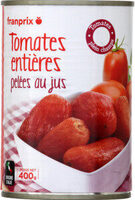 Tomates entieres pelees