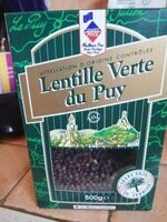 Lentilles vertes du puy