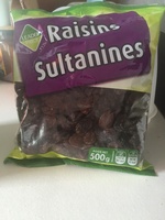 Raisins sultanines