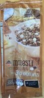 Muesli croustillant aux 3 chocolats