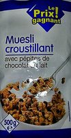 Muesli Croustillant aux Éclats de Chocolat au Lait