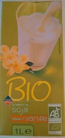 Boisson au soja saveur vanille