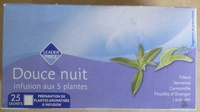 Douce nuit - infusion aux 5 plantes