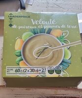 Soupe velouté poireaux pommes de terre