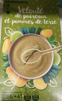Velouté de poireaux et pommes de terre