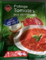 Potage tomates aux vermicelles