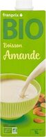 Boisson amande aromatisée nature bio
