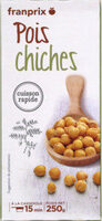 Pois chiches cuisson 15 minutes
