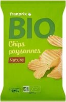 Chips nature paysanne bio