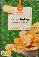 Gaufrettes Comté poivre