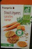 Crousti légumes carottes cumin