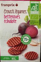 Crousti légumes betteraves échalote