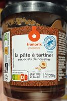 La pate a tartiner aux eclats de noisettes