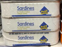 Sardines à l'huile d'olive vierge extra