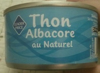 Thon albacore au Naturel