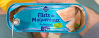 Filets de maquereaux au naturel