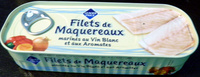 Filets de maquereaux (marinés au Vin Blanc et aux Aromates)