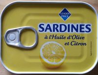 Sardines à l'huile d'olive et citron
